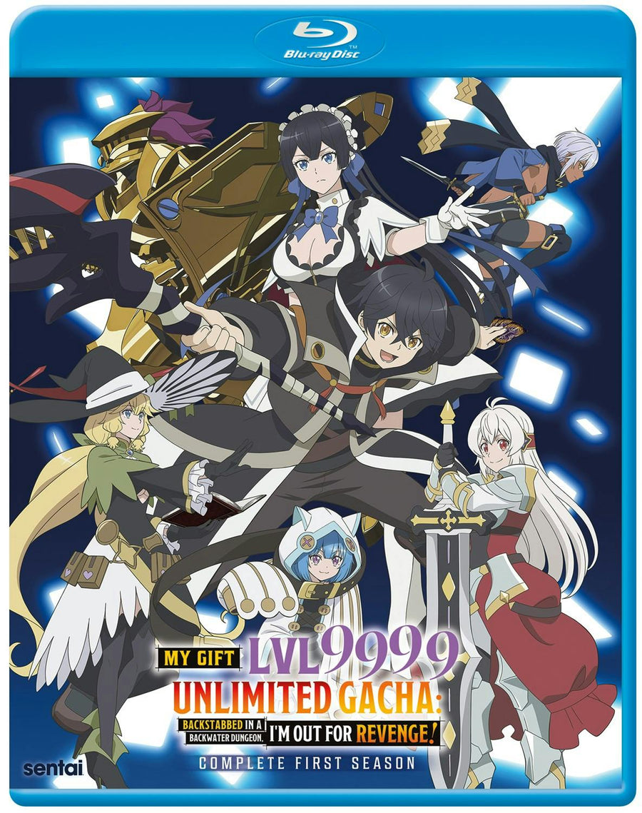 My Gift LVL 9999 Unlimited Gacha: Backstabbed in a Backwater Dungeon, I'm Out for Revenge! [Blu-ray]