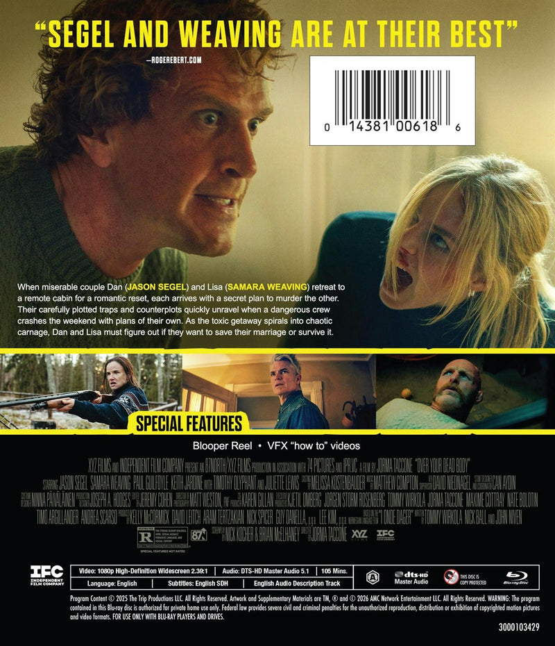 Over Your Dead Body [Blu-ray]