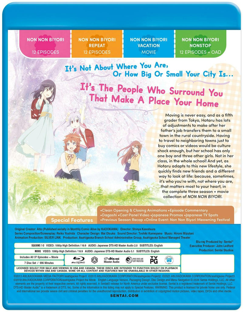 Non Non Biyori Complete Series [Blu-ray]
