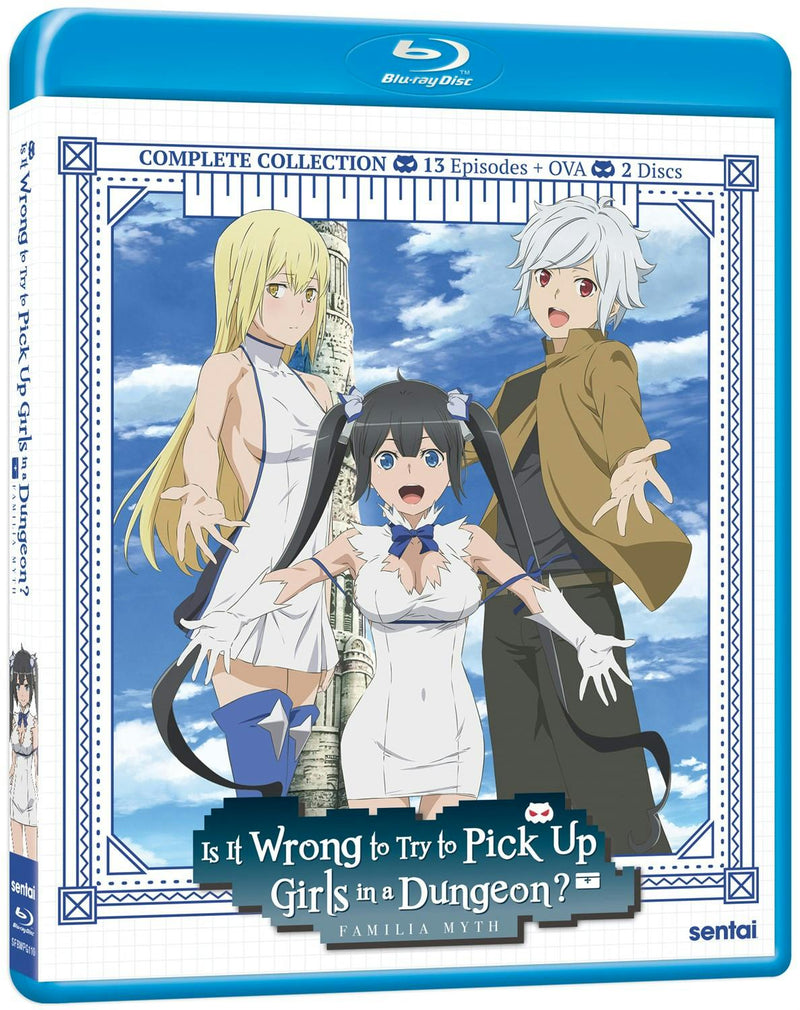 Is It Wrong to Try to Pick Up Girls in a Dungeon? Season 1 Collection [Blu-ray]