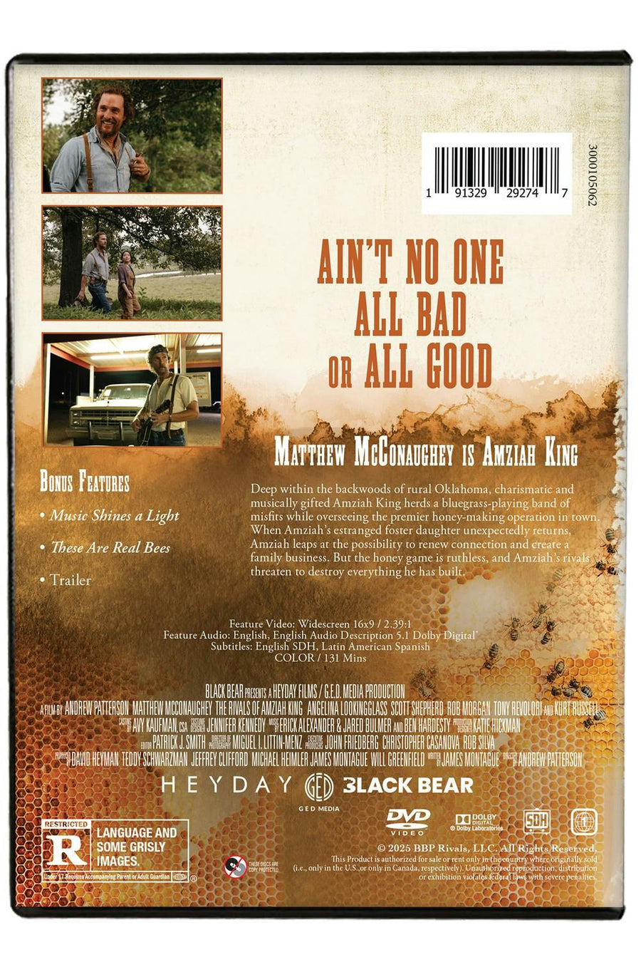The Rivals of Amziah King [DVD]