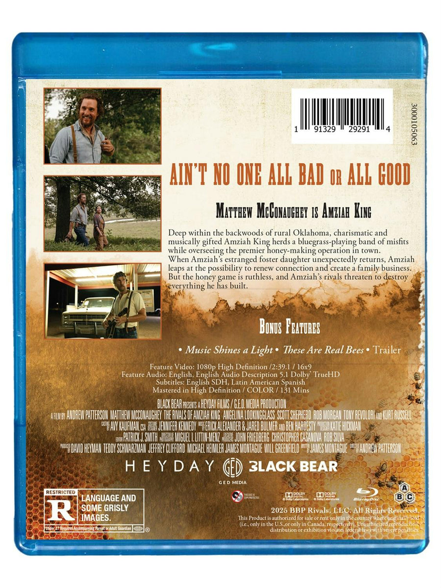 The Rivals of Amziah King [Blu-ray]