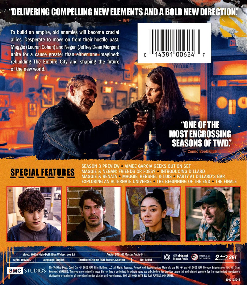 The Walking Dead: Dead City Season 3 [Blu-ray]