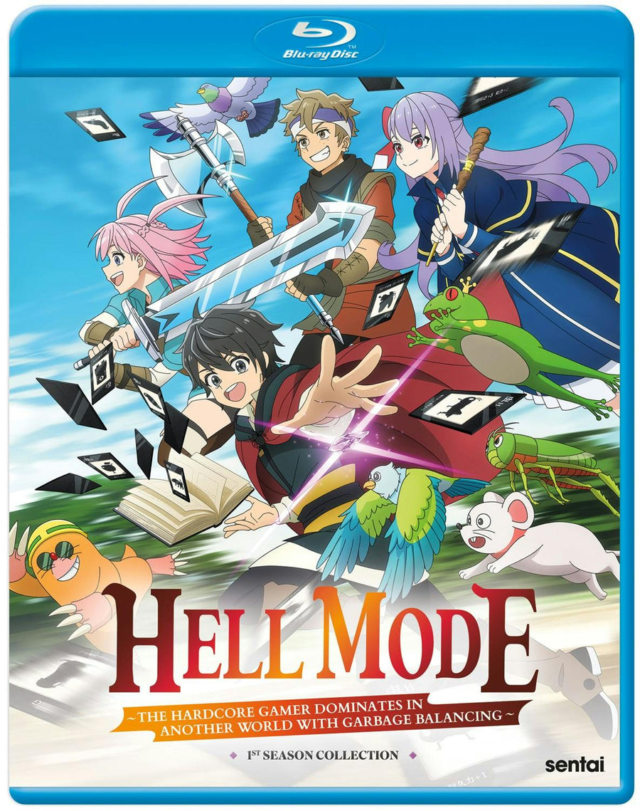 HELL MODE: The Hardcore Gamer Dominates in Another World with Garbage Balancing Season 1 Collection [Blu-ray]