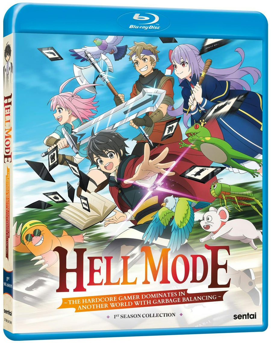 HELL MODE: The Hardcore Gamer Dominates in Another World with Garbage Balancing Season 1 Collection [Blu-ray]