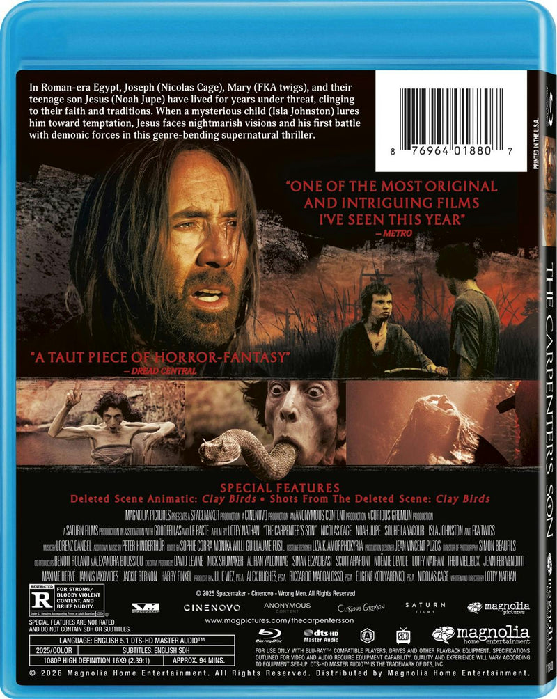 The Carpenter's Son [Blu-ray]