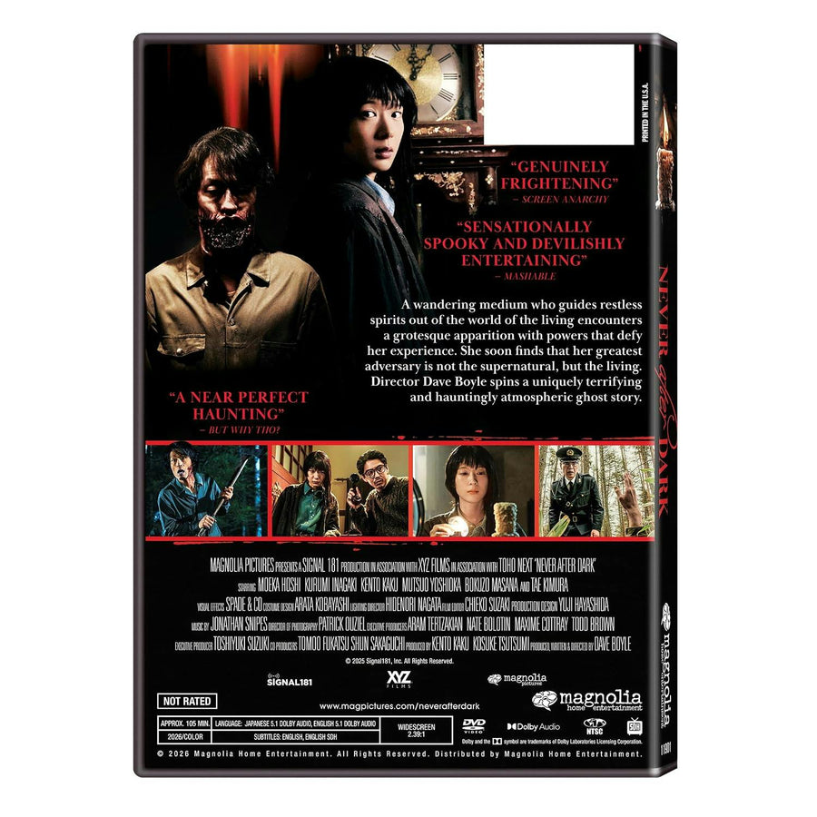 NEVER AFTER DARK [DVD]
