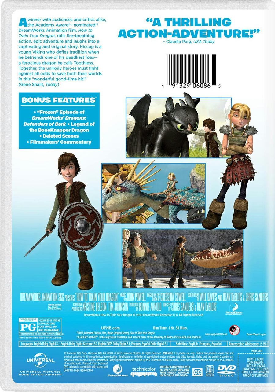 How to Train Your Dragon (2010) [DVD]