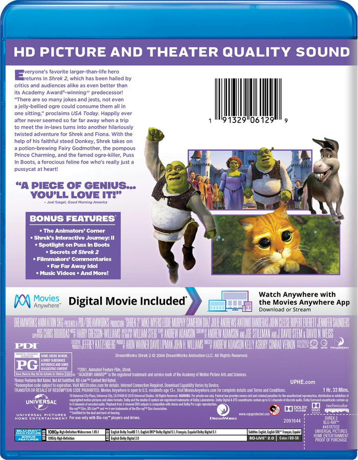 Shrek 2 [Blu-ray]