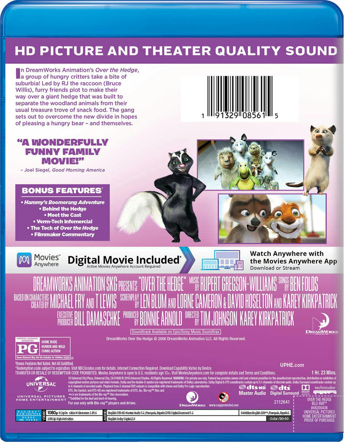 Over the Hedge [Blu-ray]