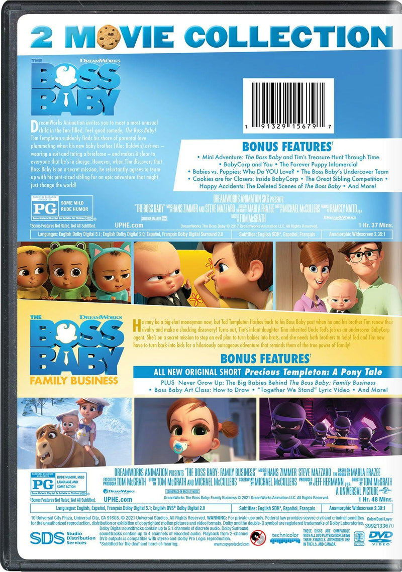 The Boss Baby: 2-movie Collection [DVD]