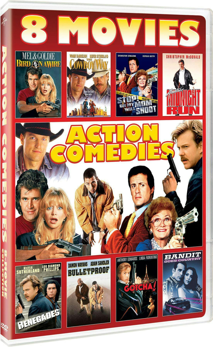 Action Comedies 8-Movie Collection [DVD]