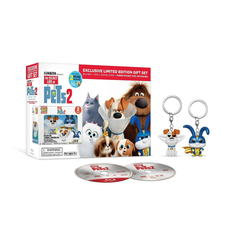 The Secret Life of Pets (with FUNKO Pop Keychains) [Blu-ray