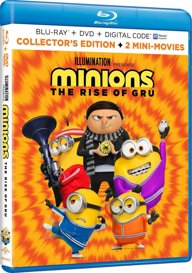 Minions: The Rise of Gru (Blu-ray + DVD + Digital Copy) [Blu-ray]