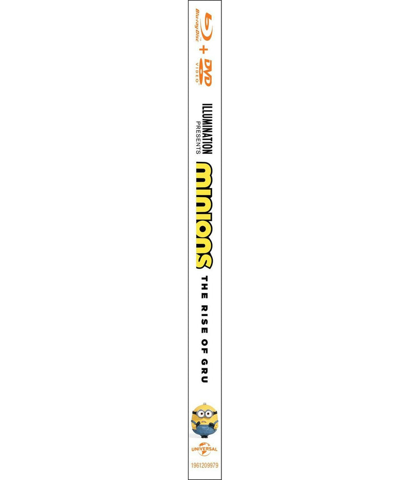 Minions: The Rise of Gru (Blu-ray + DVD + Digital Copy) [Blu-ray]