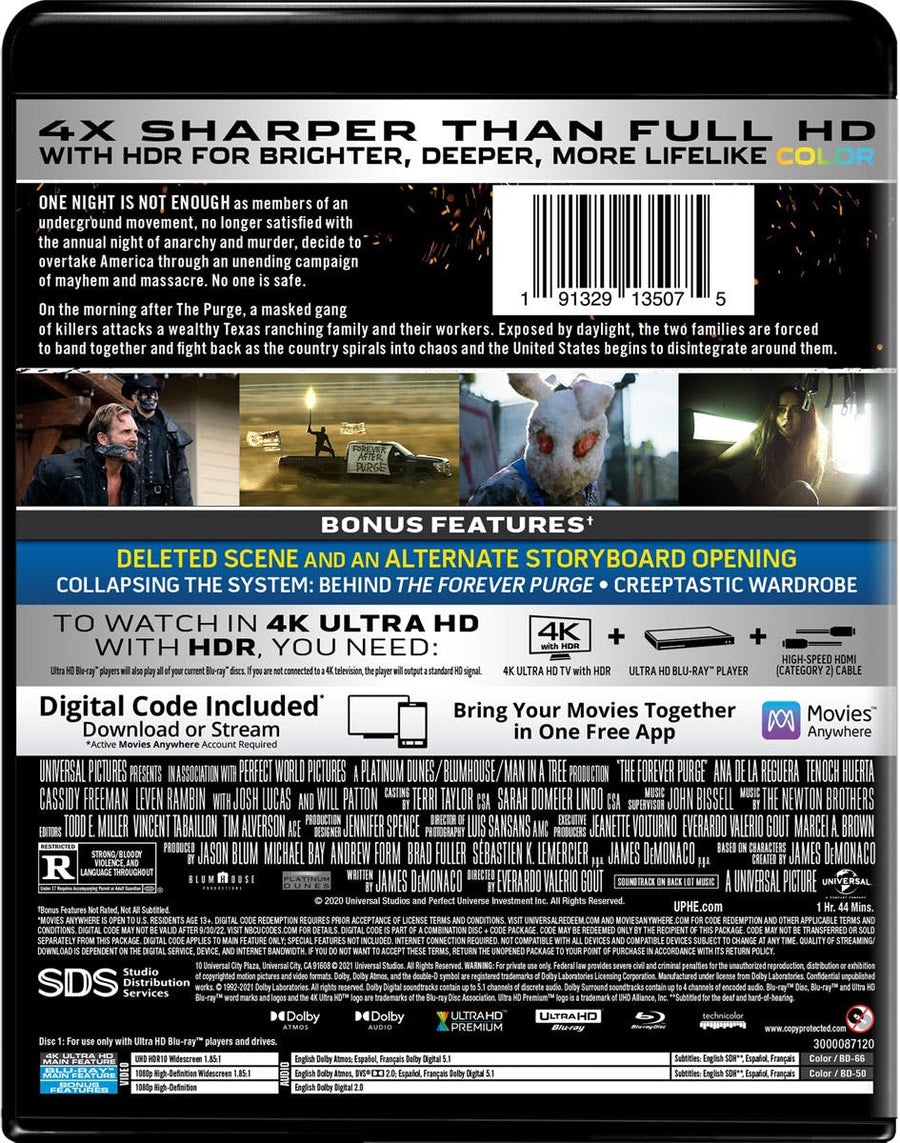 The Forever Purge (4K Ultra HD + Blu-ray) [UHD]