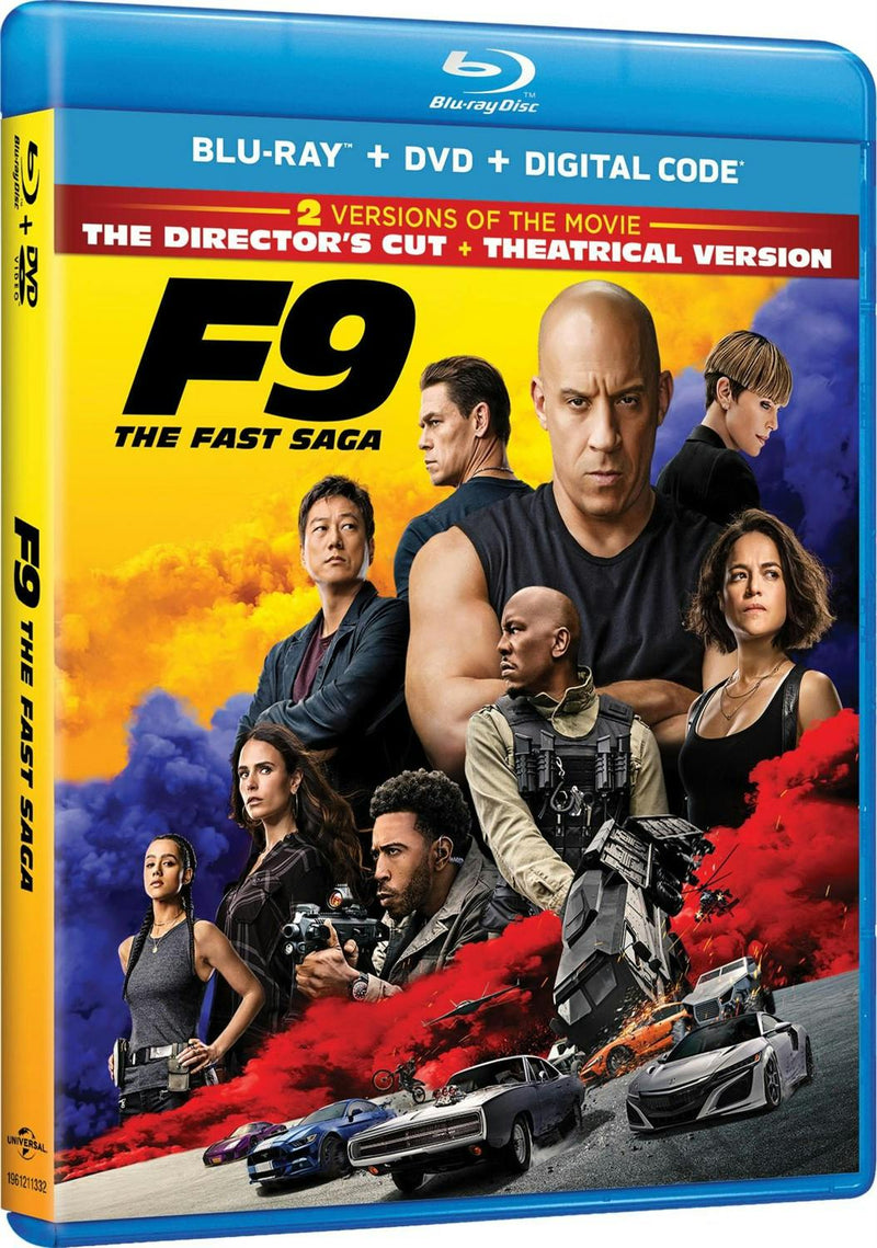F9: The Fast Saga (with DVD) [Blu-ray]