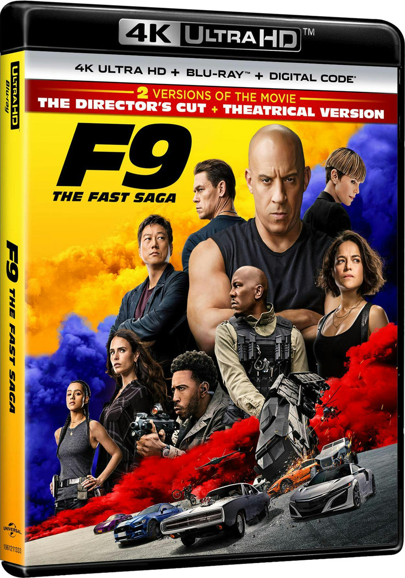 F9: The Fast Saga (4K UHD + Blu-ray) [UHD]
