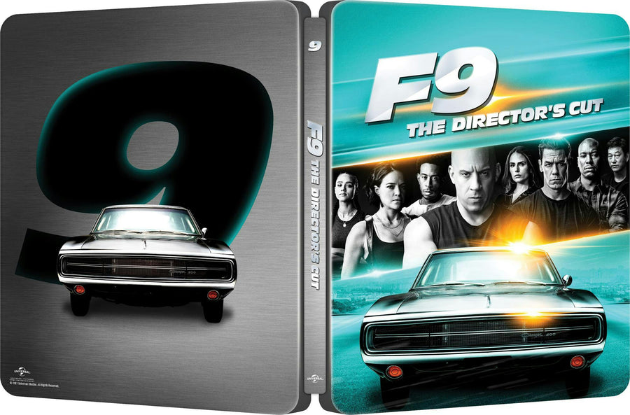 F9: The Fast Saga - Limited Edition Steelbook 4K Ultra HD + Blu-ray + Digital [UHD]