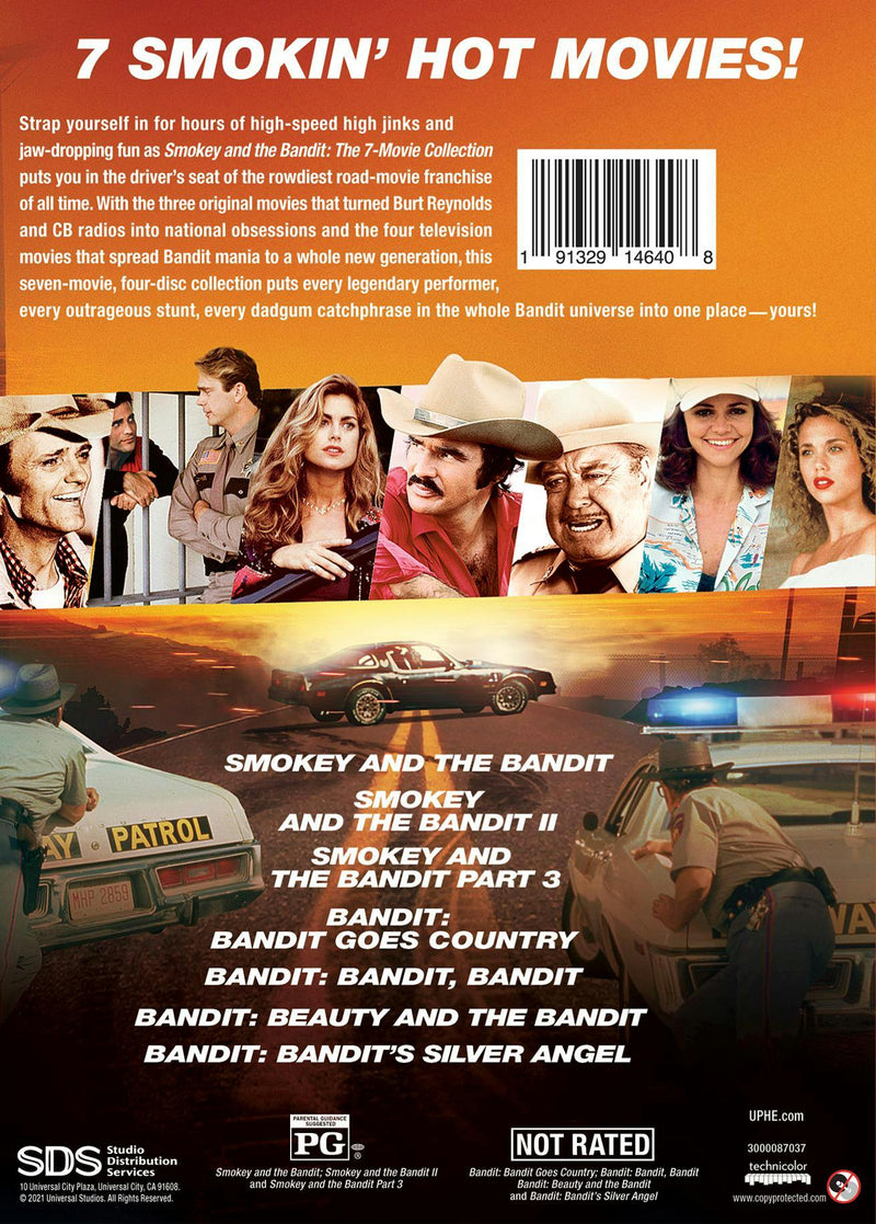 Smokey and the Bandit: The 7-Movie Outlaw Collection (DVD Set) [DVD]