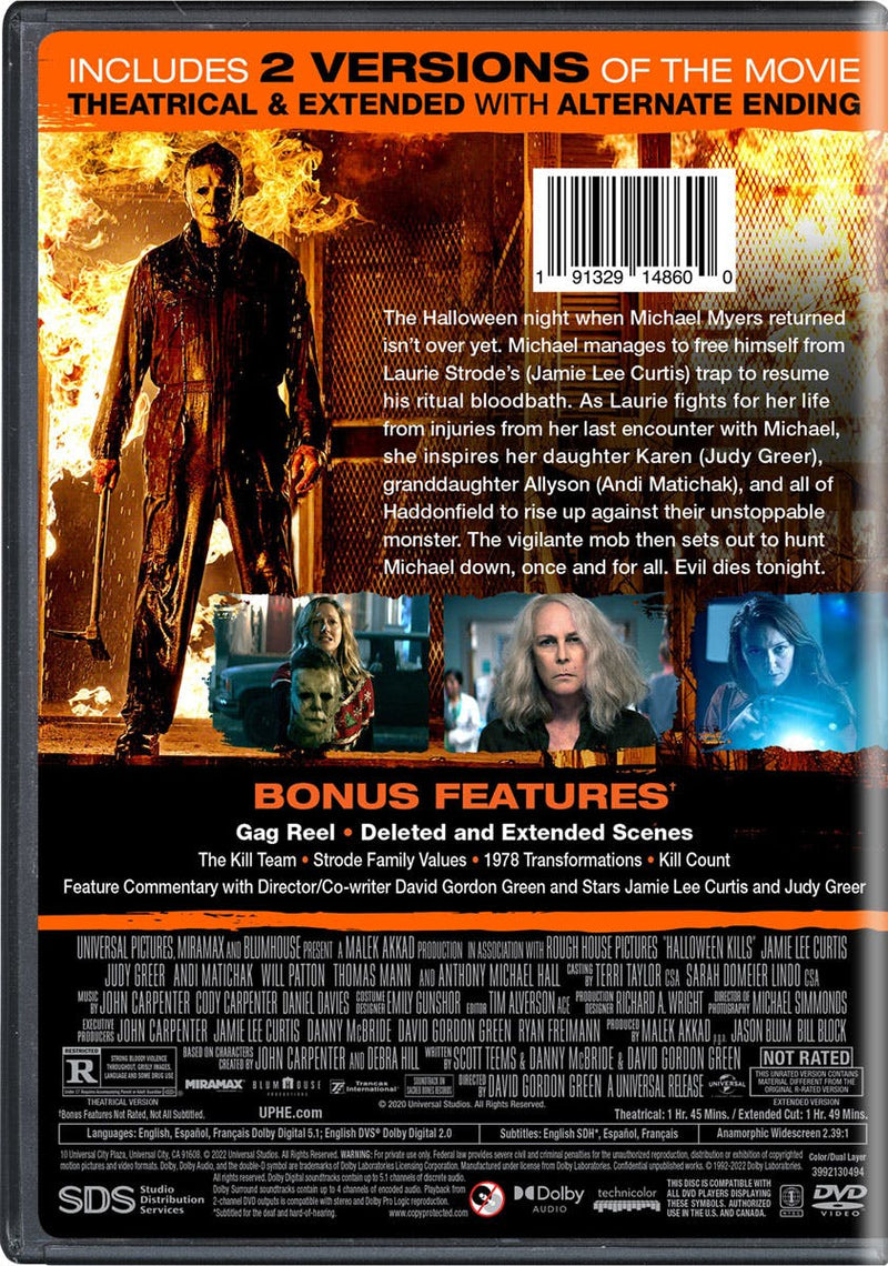 Halloween Kills [DVD]