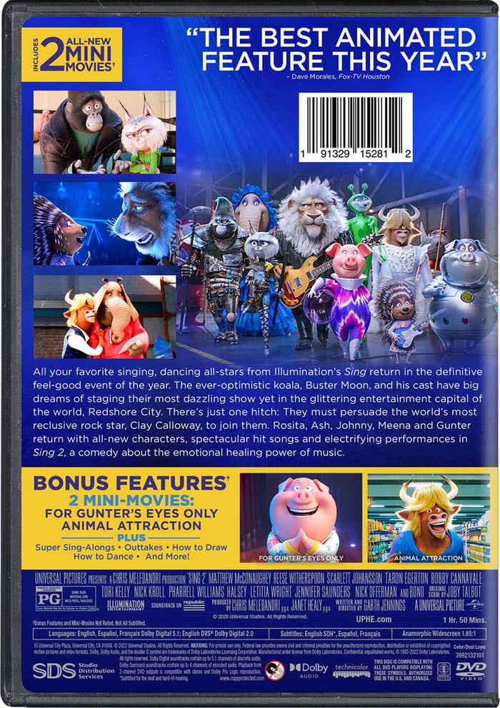 Sing 2 [DVD]
