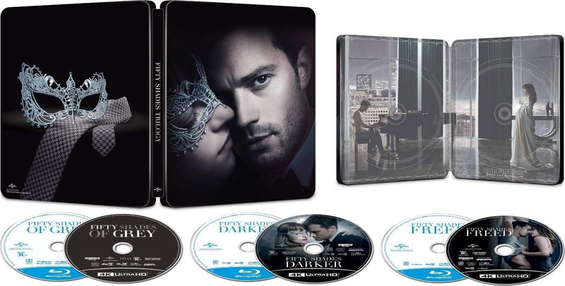 Fifty Shades Trilogy (4K UHD Steelbook + Blu-ray) [UHD]