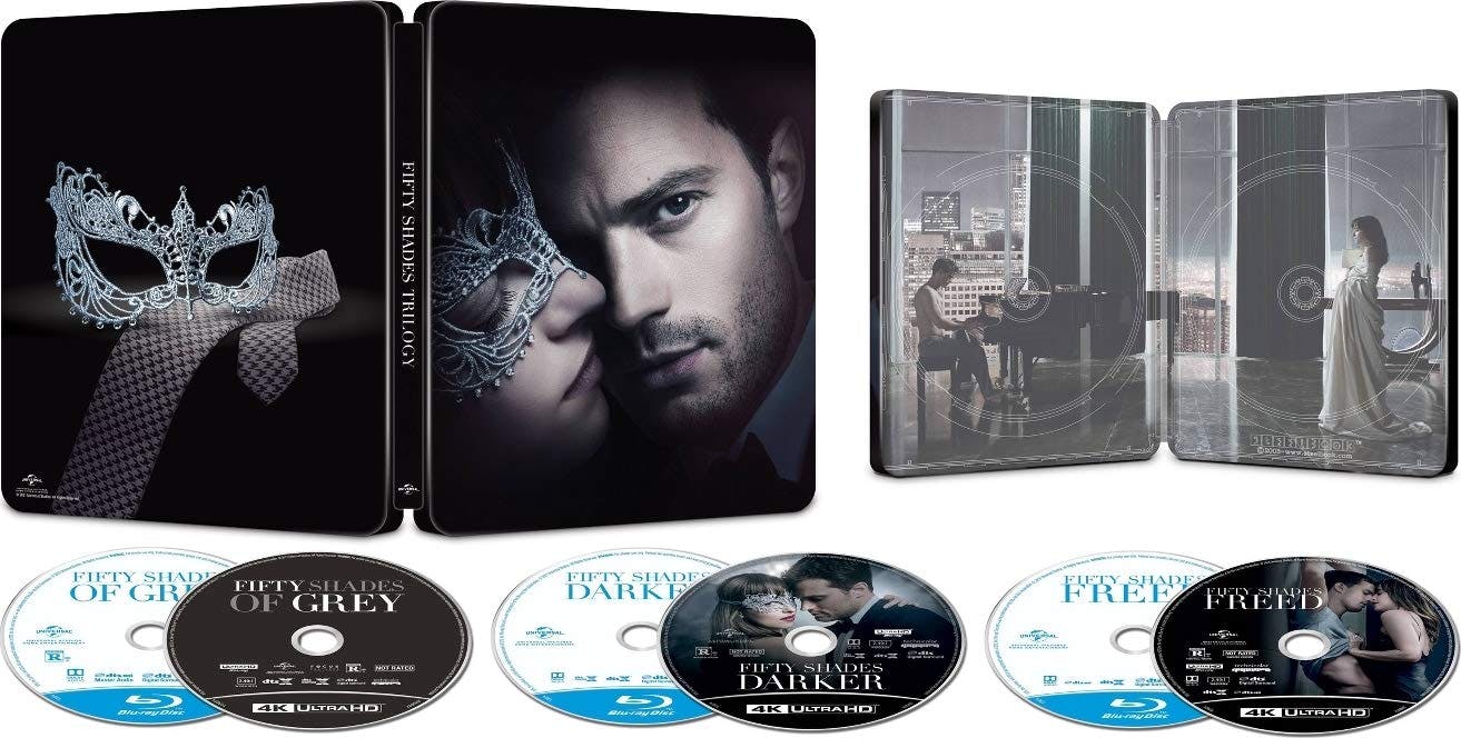 Fifty Shades Trilogy (4K UHD Steelbook + Blu-ray) [UHD]