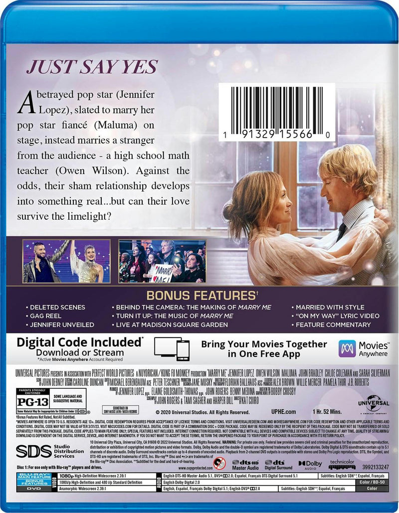 Marry Me (with DVD) [Blu-ray]