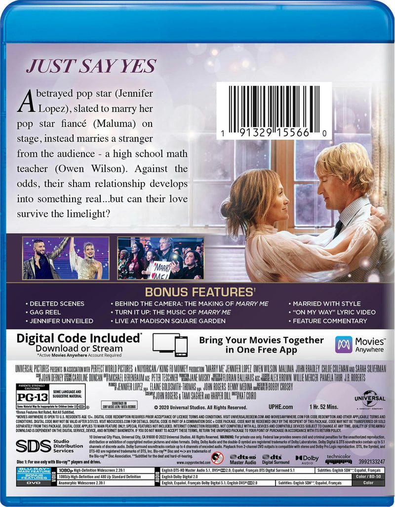 Marry Me (with DVD) [Blu-ray]