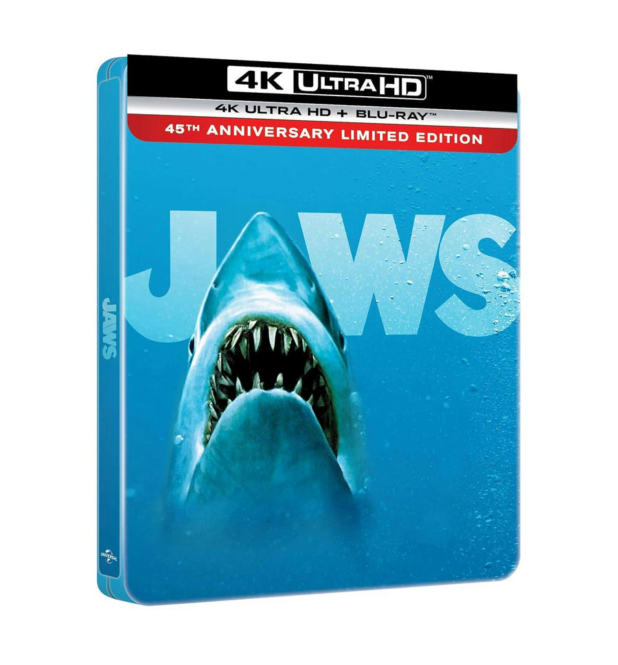 Jaws - 45th Anniversary Edition (Limited Edition 4K Ultra HD Steelbook + Blu-ray) [UHD]