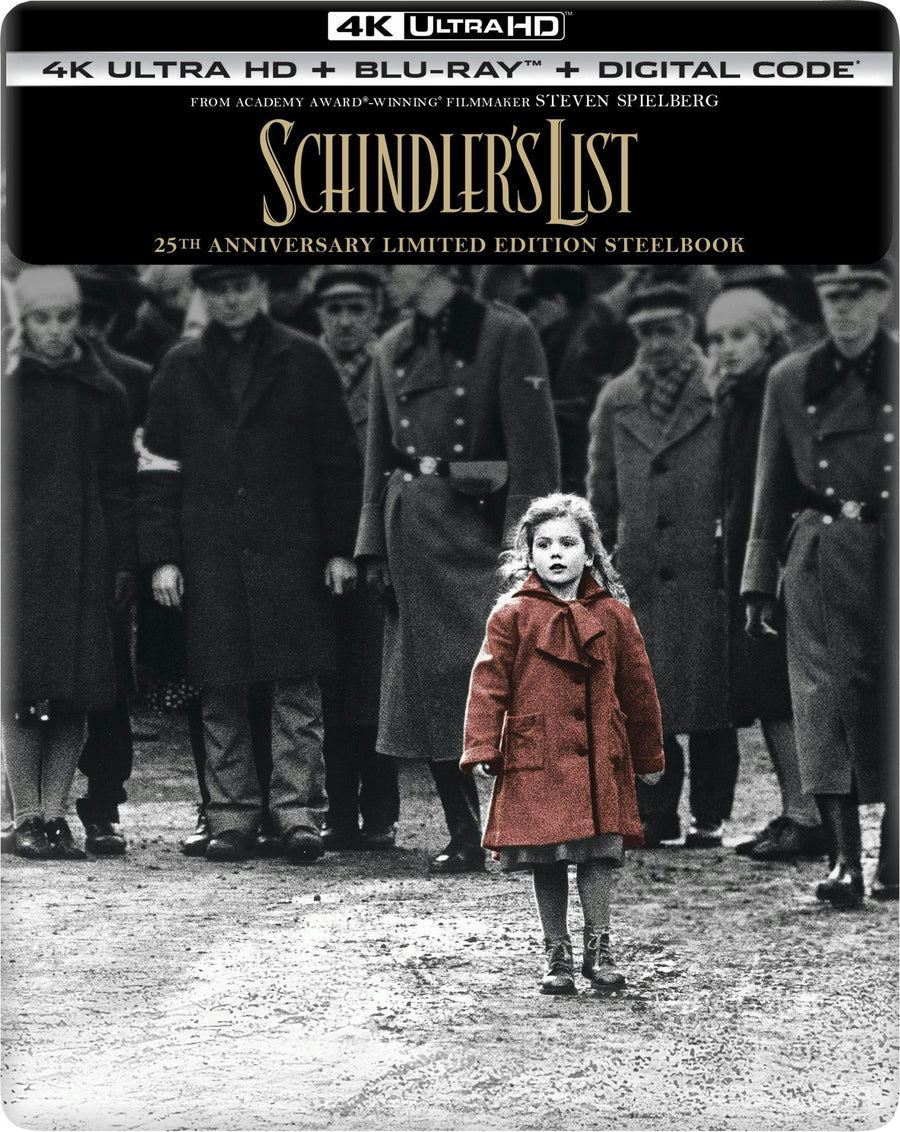 Schindler's List - 25th Anniversary Limited Edition Steelbook [UHD]