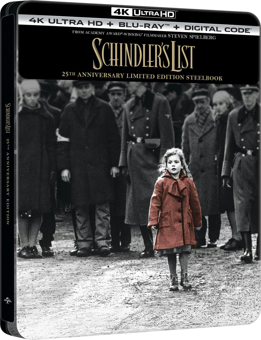 Schindler's List - 25th Anniversary Limited Edition Steelbook [UHD]