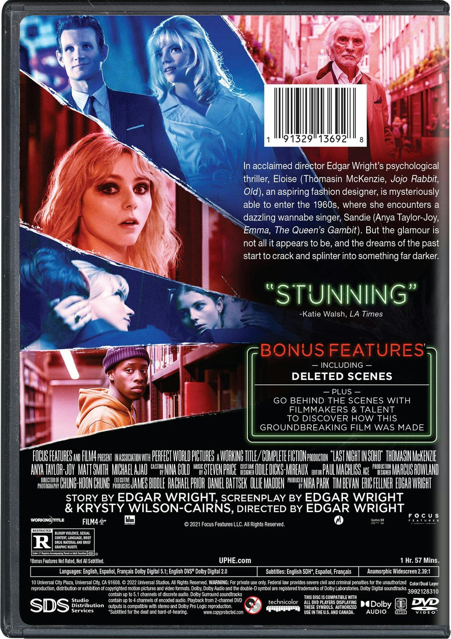 Last Night in Soho [DVD]