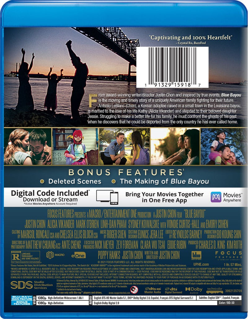 Blue Bayou (Blu-ray + Digital Copy) [Blu-ray]