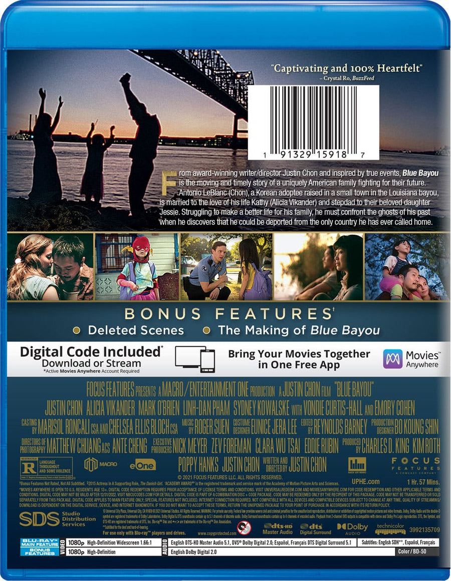 Blue Bayou (Blu-ray + Digital Copy) [Blu-ray]