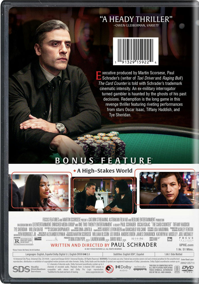 The Card Counter [DVD]