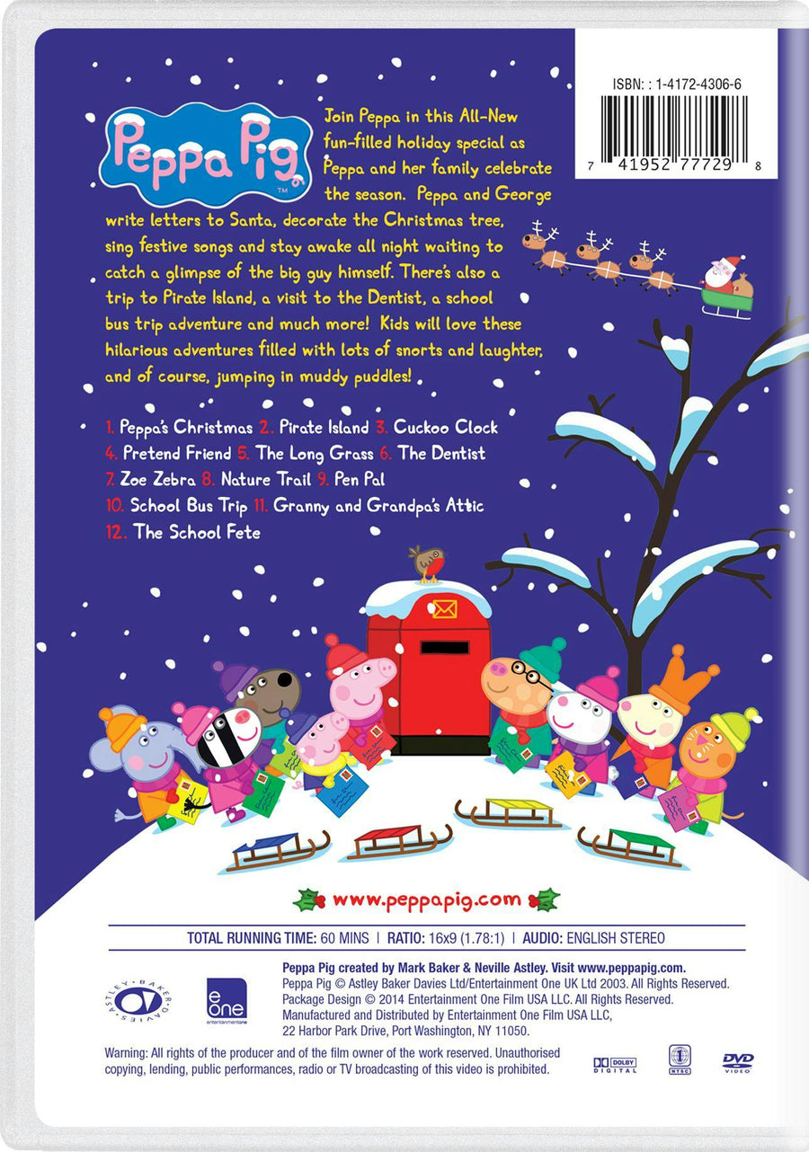 Peppa Pig: Peppa's Christmas [DVD]