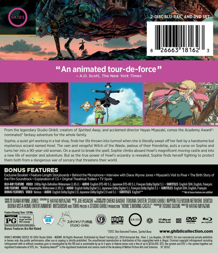 Howl's Moving Castle [Blu-ray]
