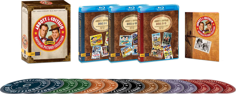 Abbott & Costello: The Complete Universal Pictures Collection (80th Anniversary Edition) [Blu-ray]