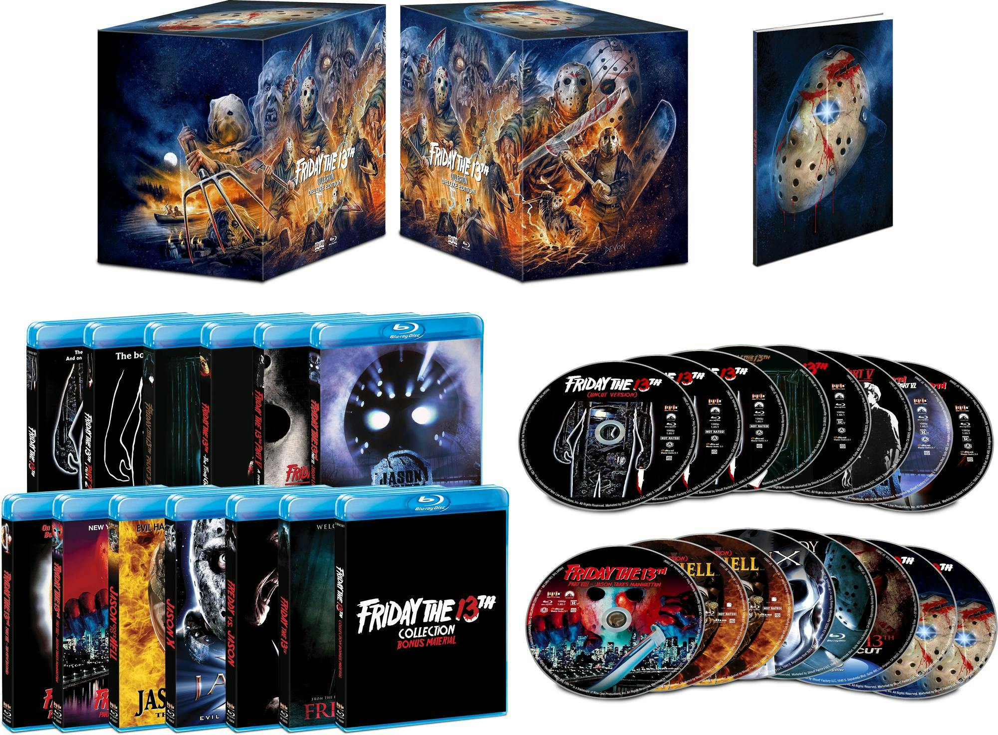 Friday the 13th: The Complete Collection (Blu-ray Deluxe Edition) [Blu