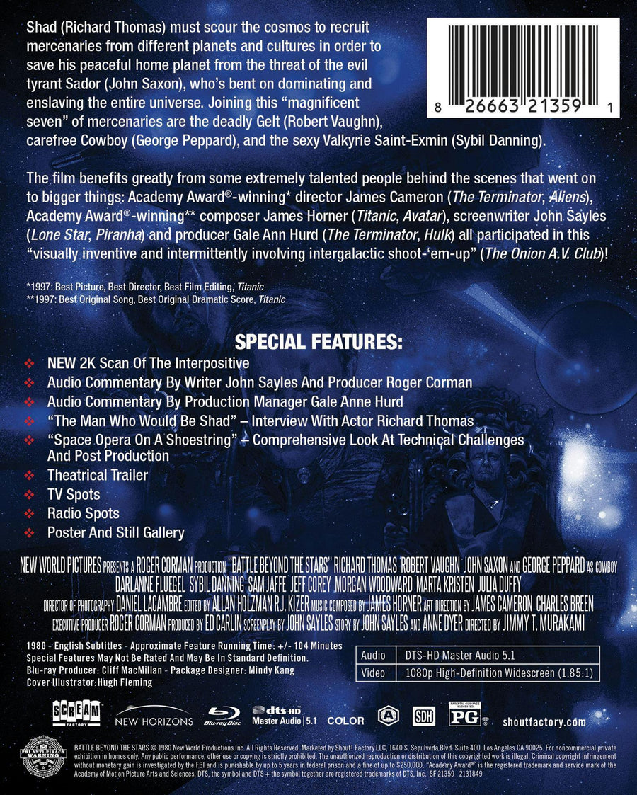 Battle Beyond The Stars [Limited Edition Steelbook] [Blu-ray]