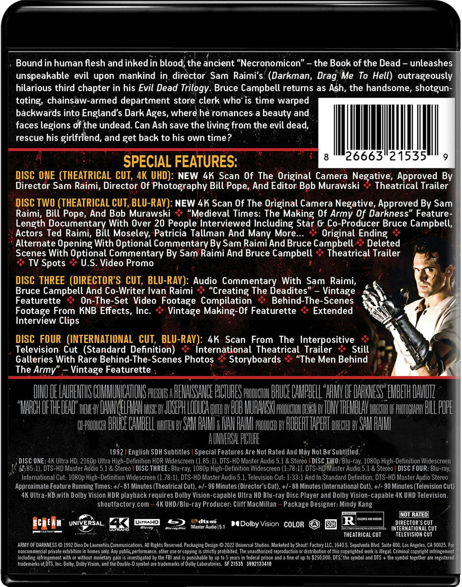 Army Of Darkness [Collector's Edition] [UHD]