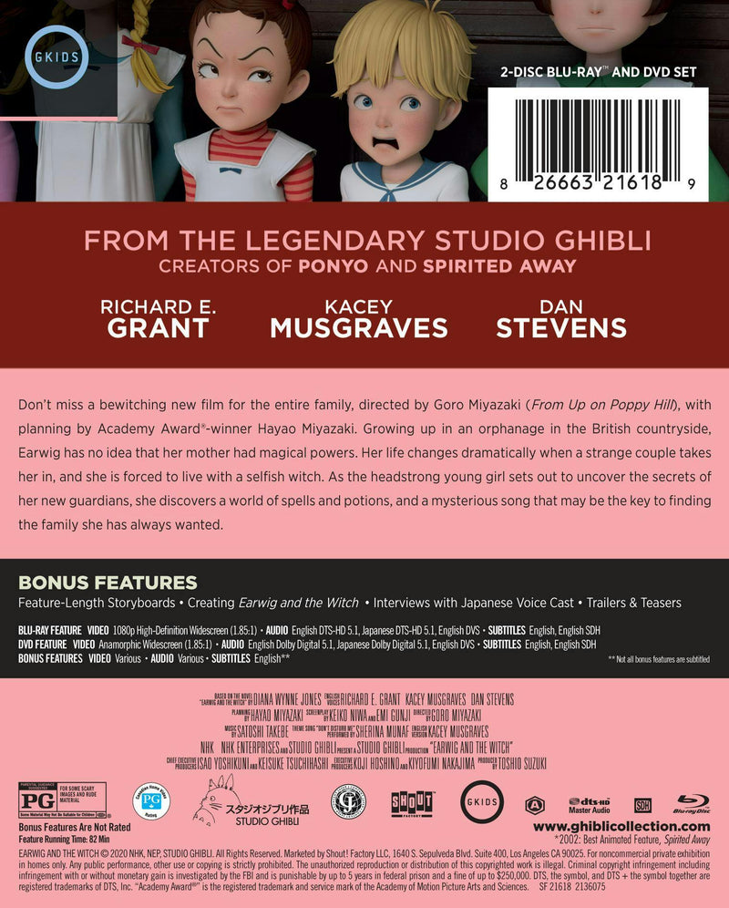 Earwig And The Witch [Limited Edition Steelbook] [Blu-ray]