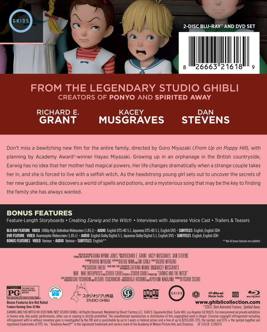 Earwig And The Witch [Limited Edition Steelbook] [Blu-ray]