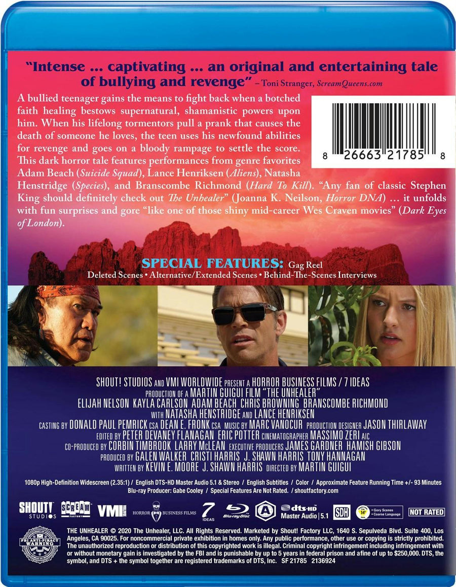The Unhealer [Blu-ray]