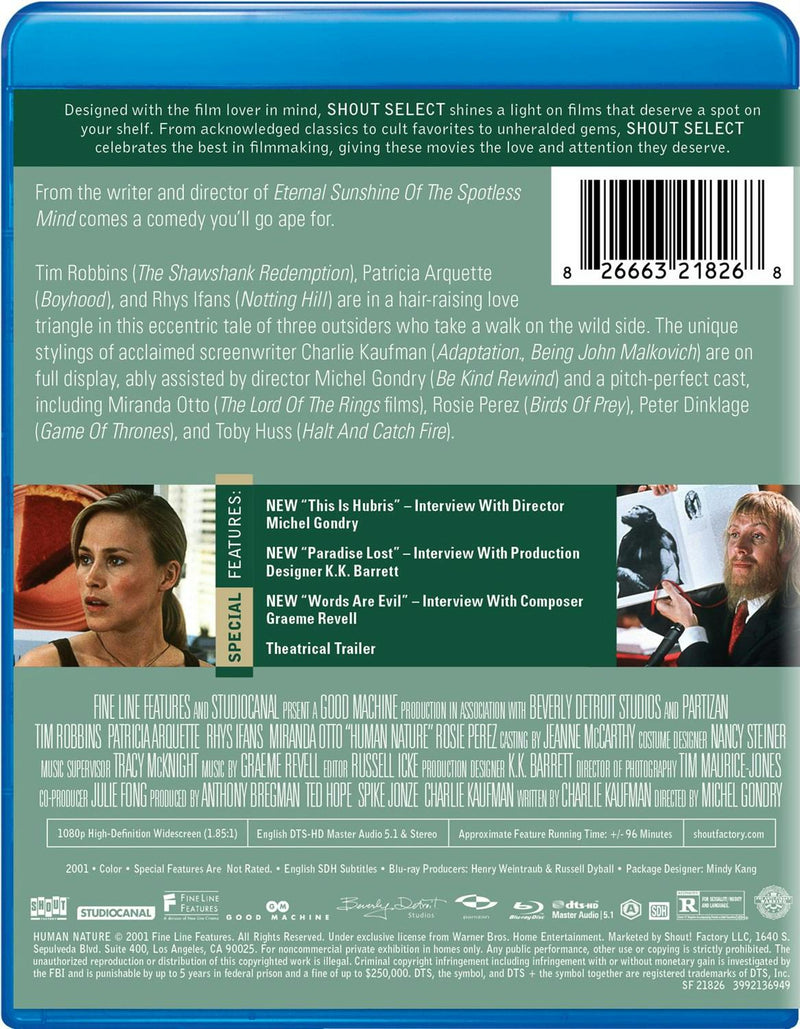 Human Nature [Blu-ray]