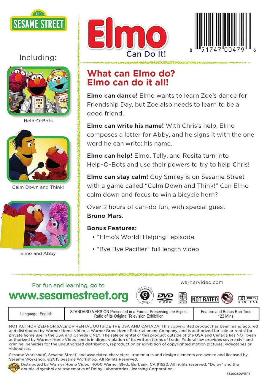 Sesame Street: Elmo Can Do It! [DVD]