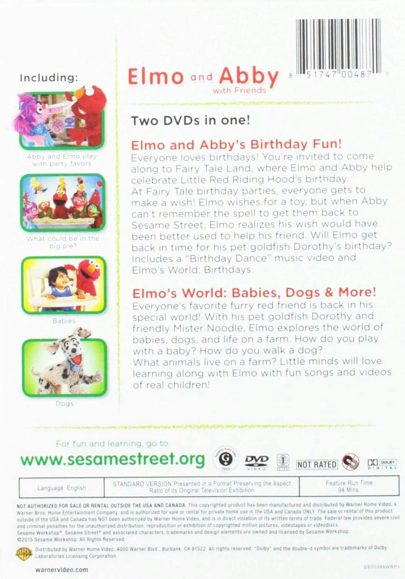Sesame Street: Elmo and Abby with Friends [DVD]