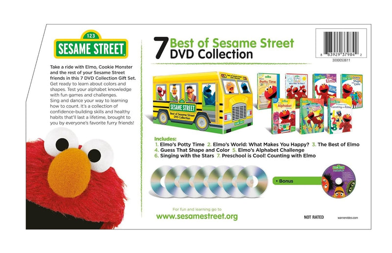 Best Of Sesame Street 7-DVD Collection [DVD]